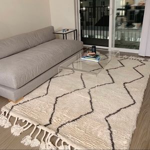 West Elm Moroccan Souk Wool Rug - 6 x 9 ft.